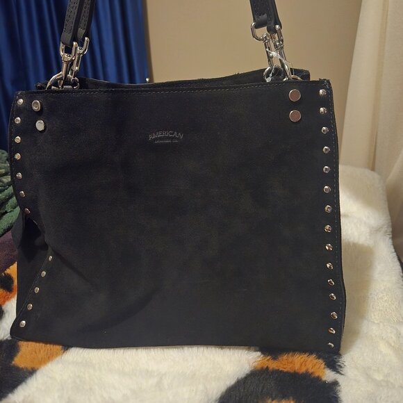 American Leather Co. Handbags - American leather co suede shoulder bag